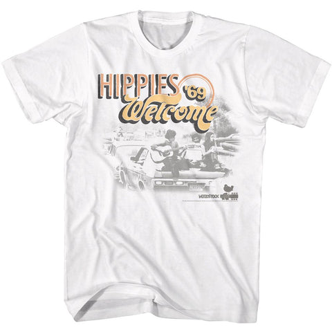 Woodstock White Adult S/S Tshirt
