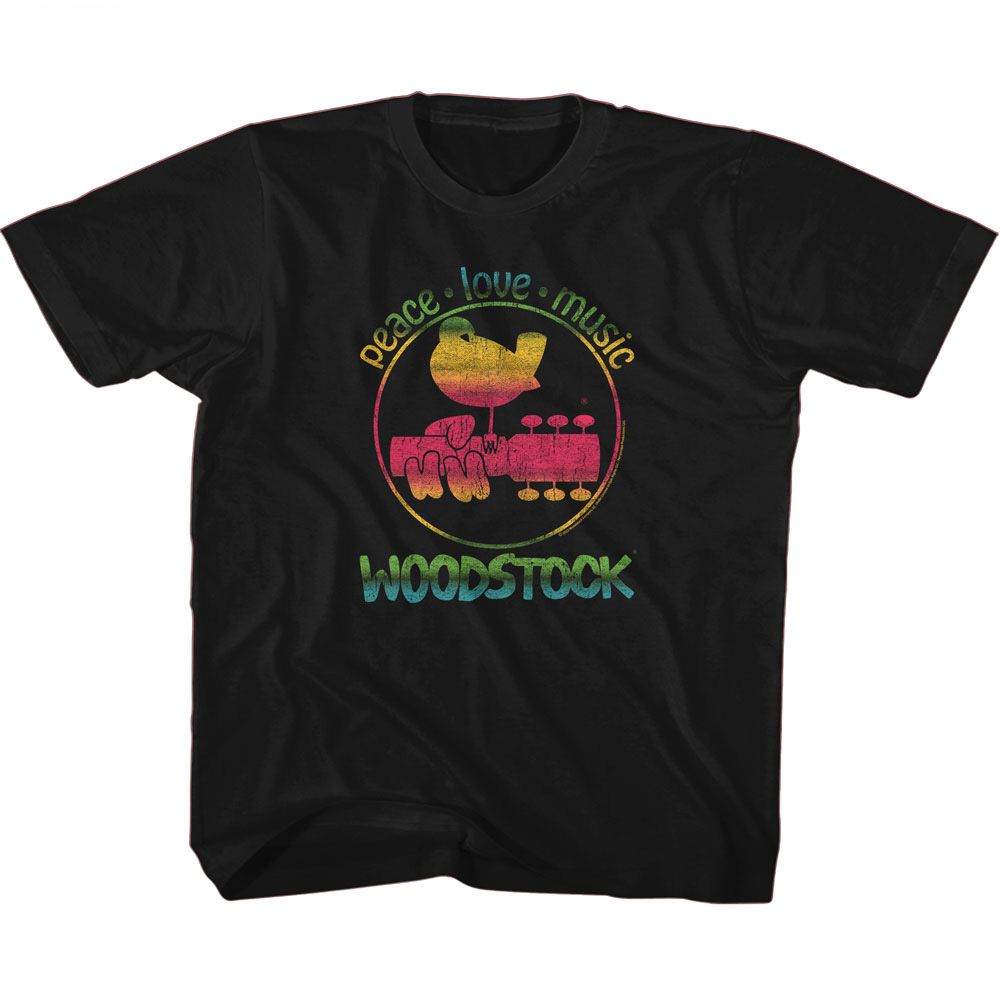 Woodstock Black Toddler S/S Tshirt