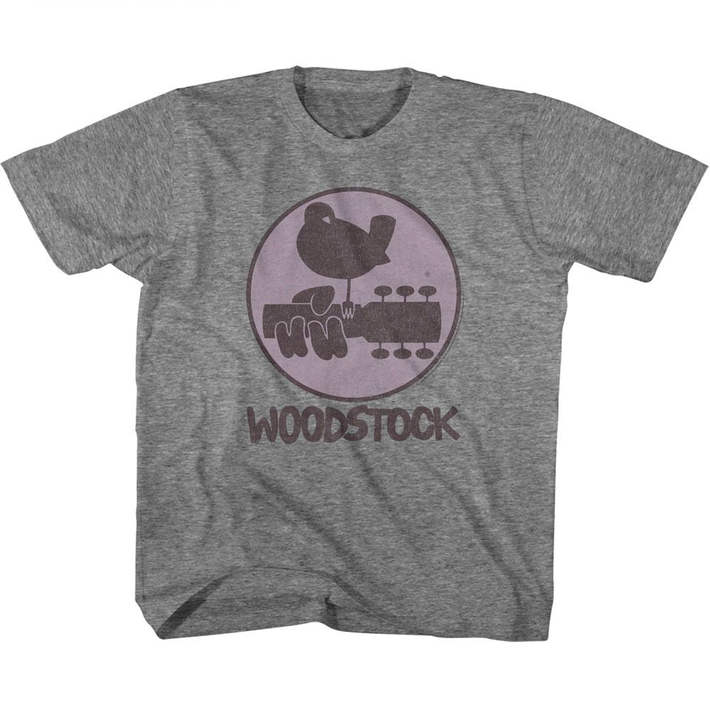 Woodstock Graphite Heather Youth S/S Tshirt