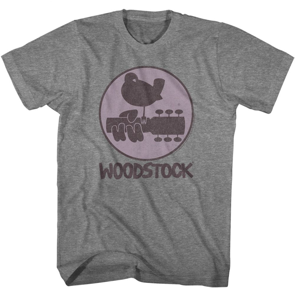 Woodstock Graphite Heather Adult S/S Tshirt
