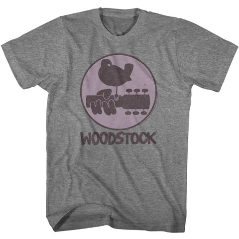 Woodstock Graphite Heather Adult S/S Tshirt