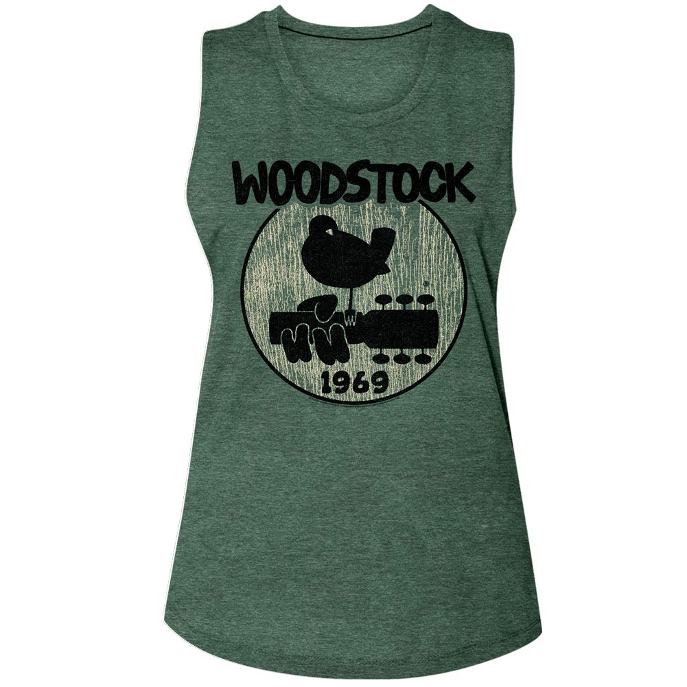 Woodstock Royal Pine Ladies Muscle Tank