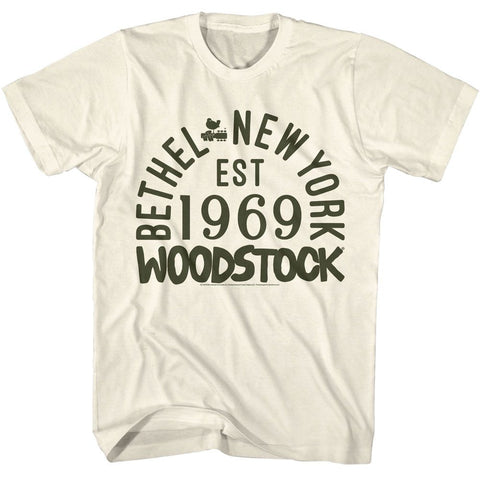 Woodstock Natural Adult S/S Tshirt