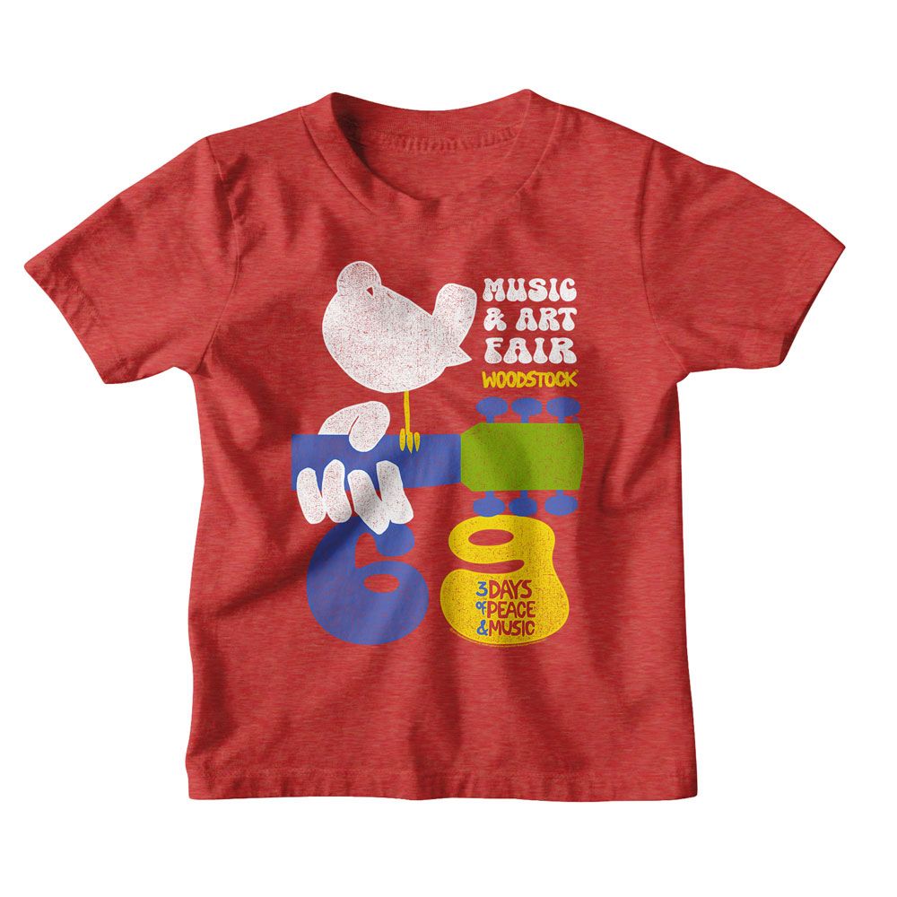 Woodstock Red Heather Toddler S/S Tshirt