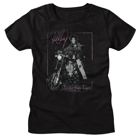 Whitney Houston Black Ladies S/S Tshirt