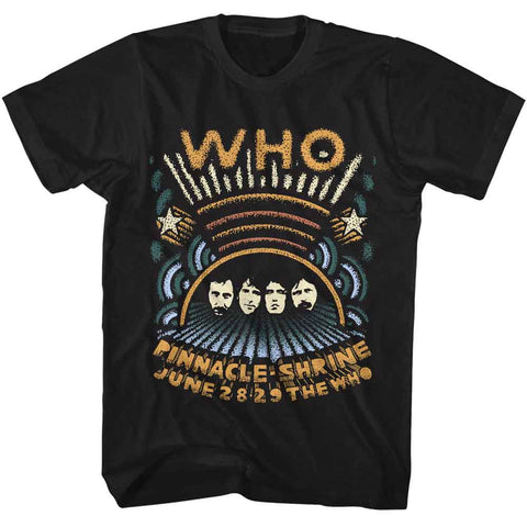 The Who Black Adult S/S Tshirt