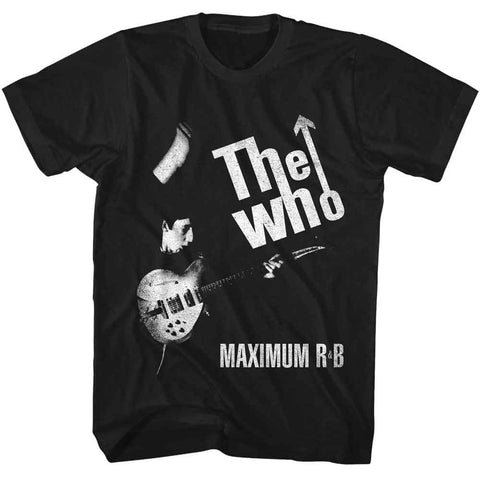 The Who Black Adult S/S Tshirt