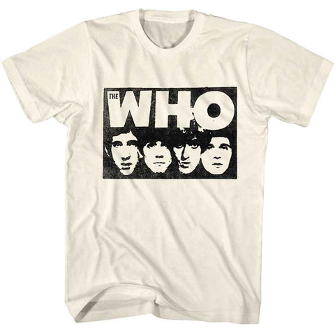 The Who Natural Adult S/S Tshirt