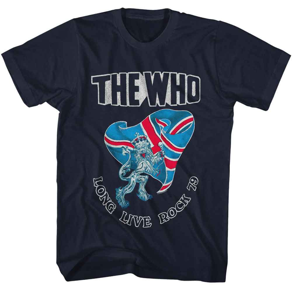 The Who Navy Adult S/S Tshirt