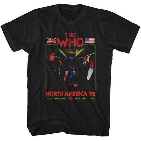 The Who Black Adult S/S Tshirt