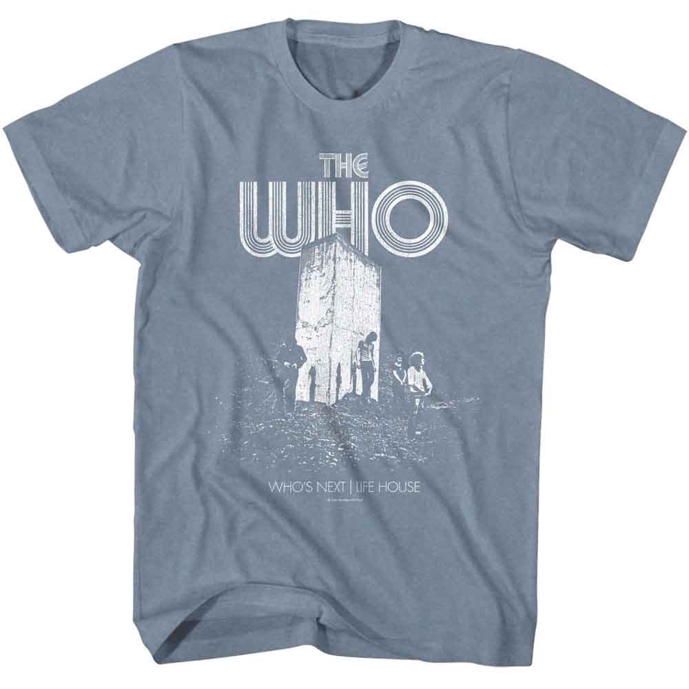 The Who Indigo Heather Adult S/S Tshirt