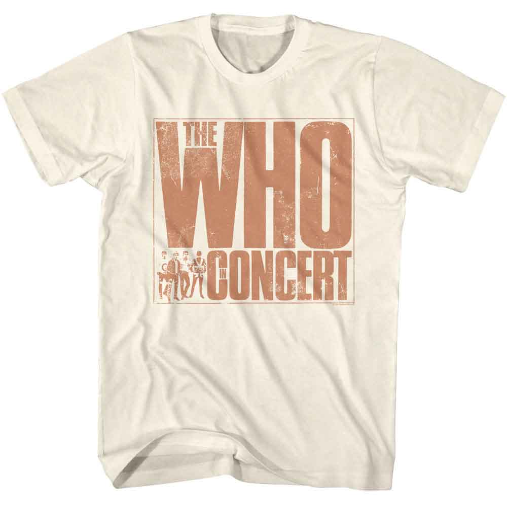 The Who Natural Adult S/S Tshirt