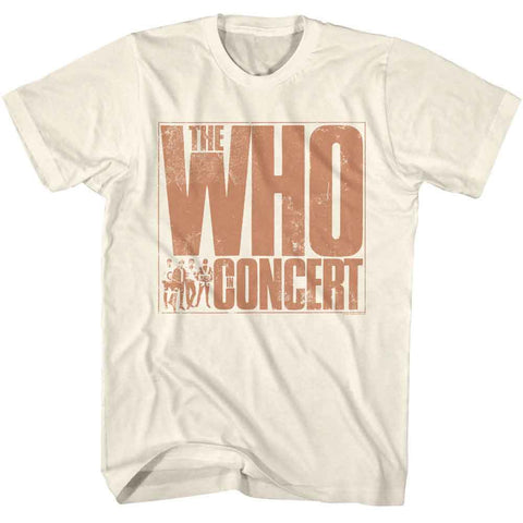 The Who Natural Adult S/S Tshirt