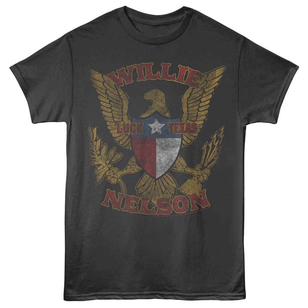 Willie Nelson Smoke Adult S/S Tshirt