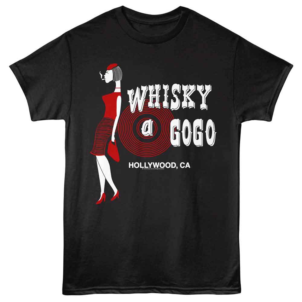 Whisky A Go Go Black Adult S/S Tshirt