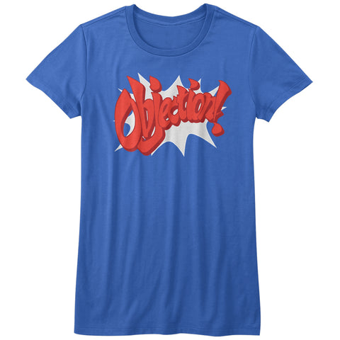 Ace Attorney Objection! Juniors T-Shirt
