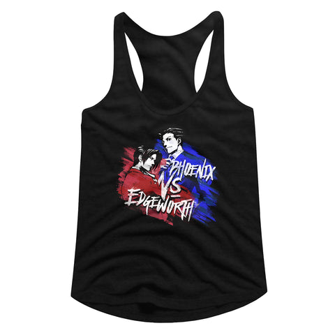 Ace Attorney Vs Women's Racerback