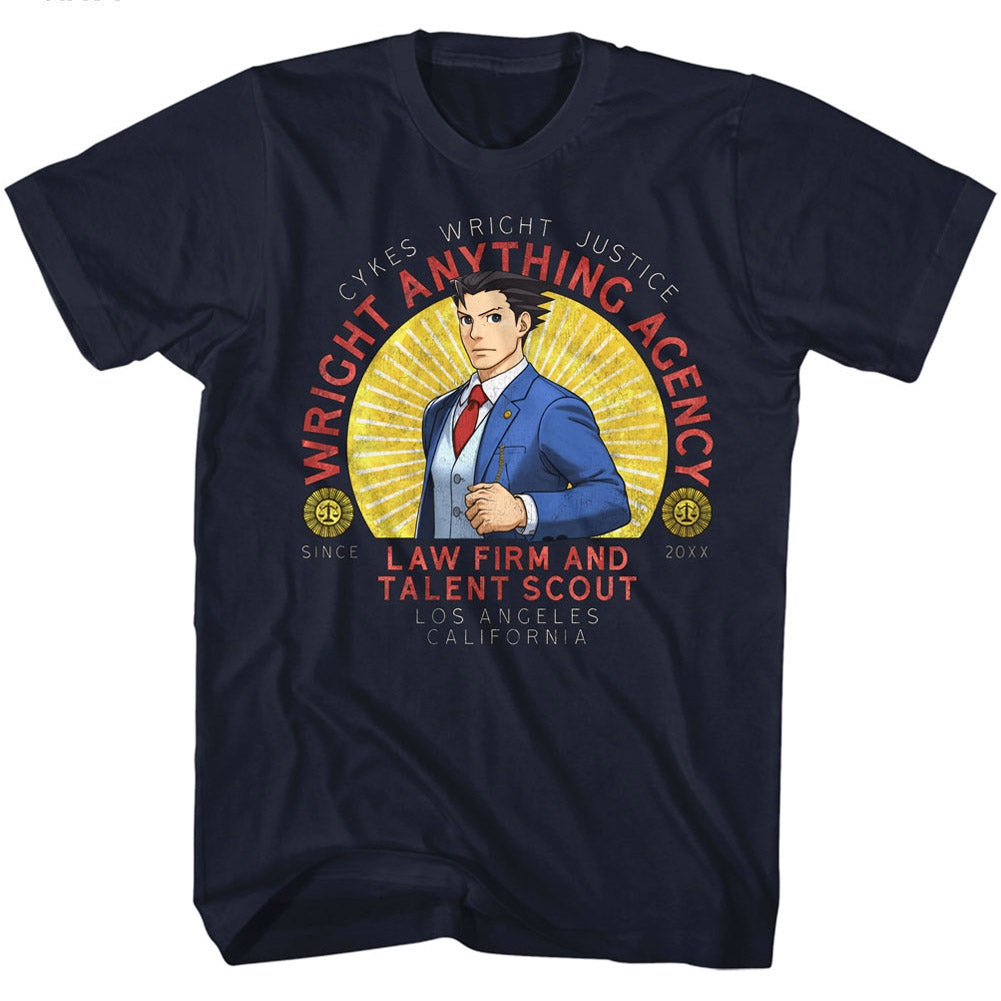 Ace Attorney Wright Anything Men's T-Shirt