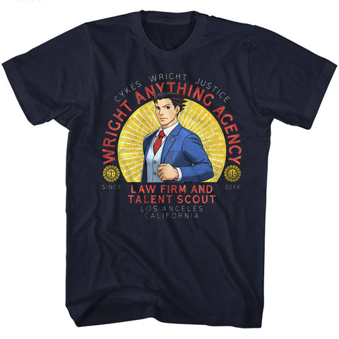 Ace Attorney Wright Anything Men's T-Shirt