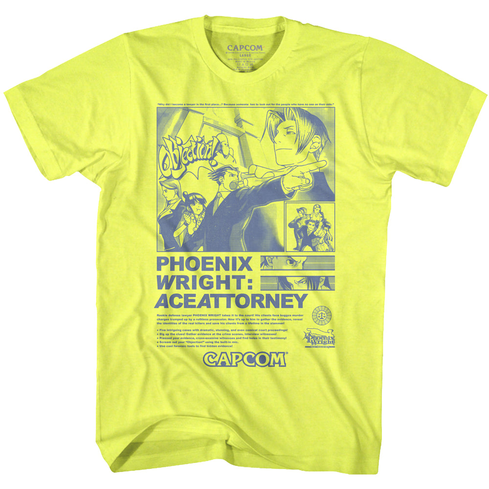 Ace Attorney Print Ad Men's T-Shirt