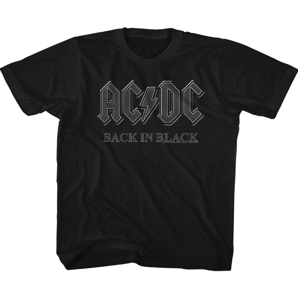 AC/DC Back In Black Youth T-Shirt