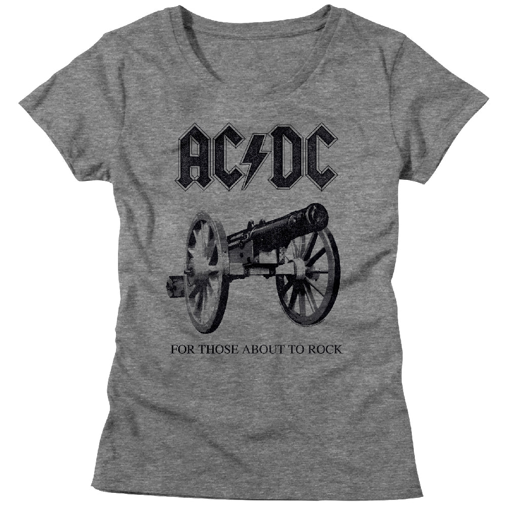 AC/DC About To Rock Again Ladies T-Shirt