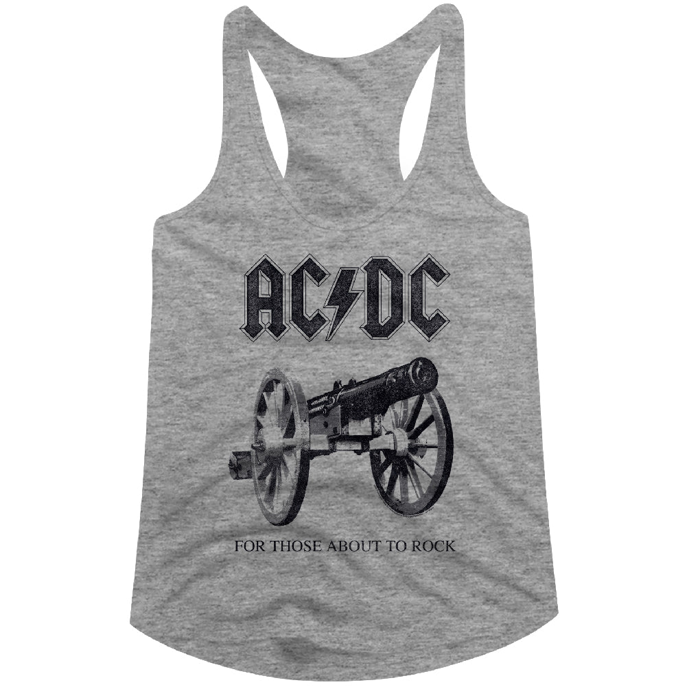 AC/DC About To Rock Again Ladies Racerback