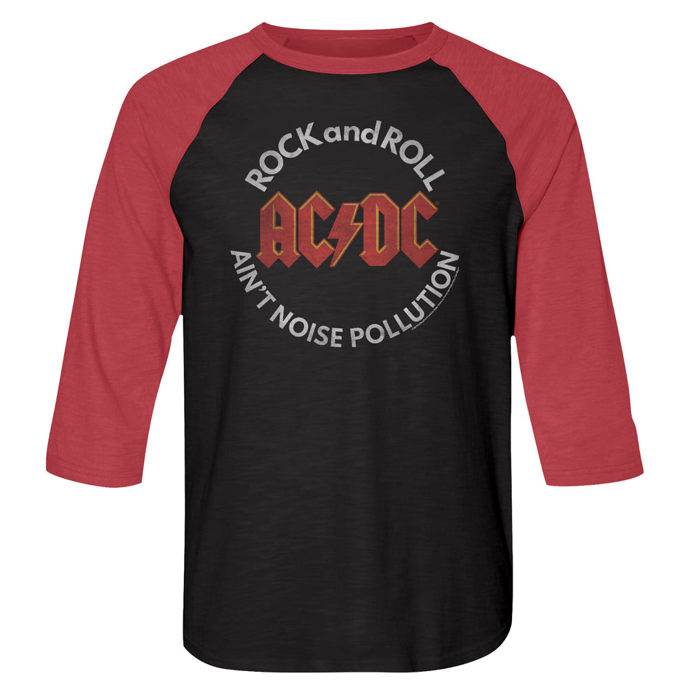 AC/DC Noise Pollution Adult Raglan