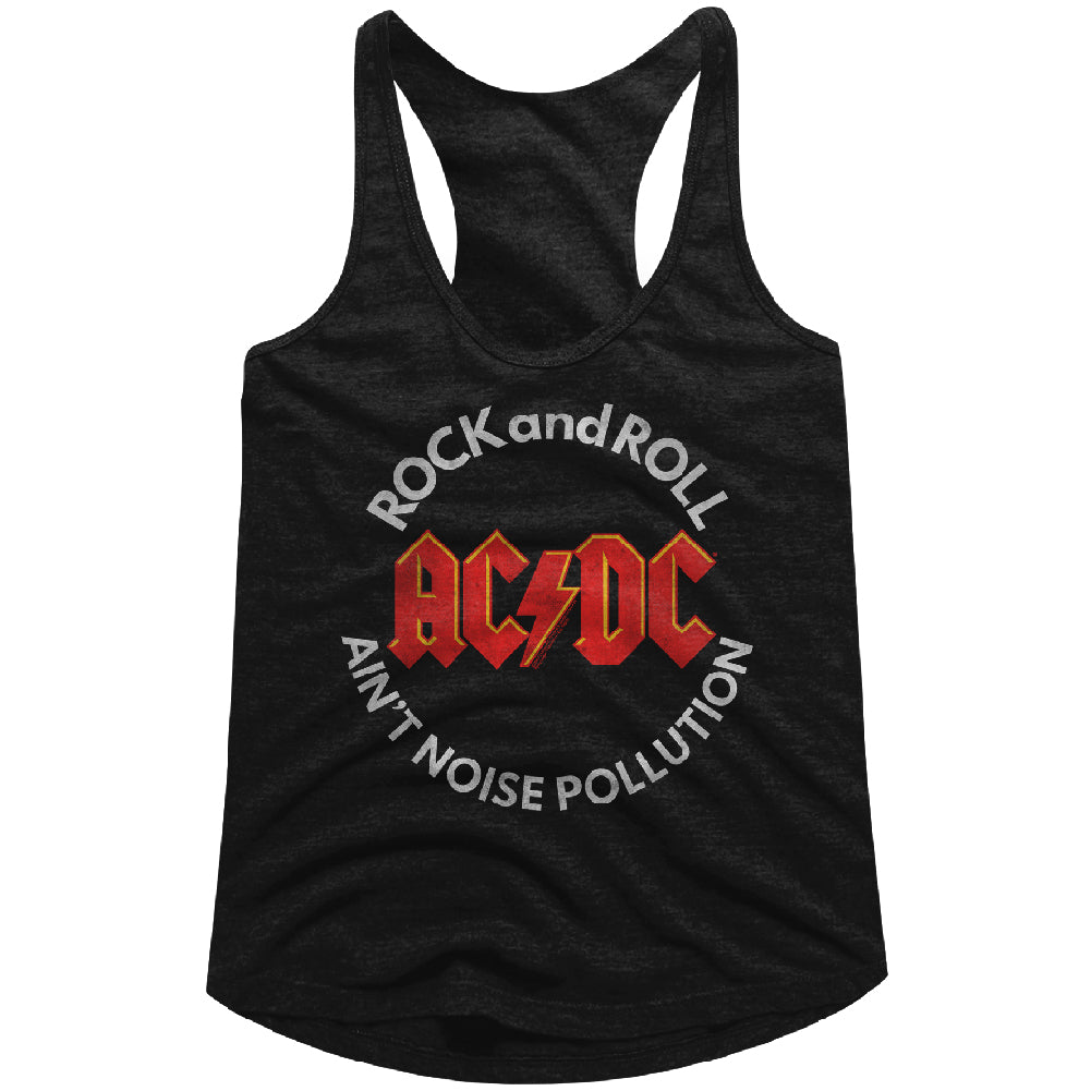 AC/DC Noise Pollution Ladies Racerback