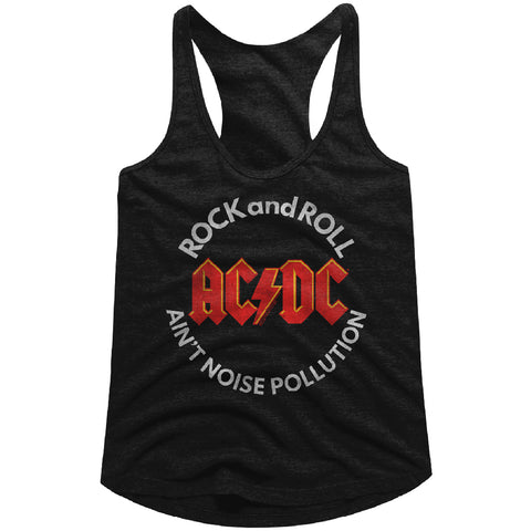 AC/DC Noise Pollution Ladies Racerback