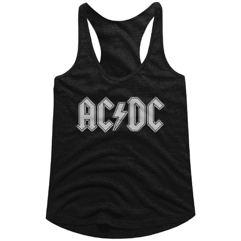 AC/DC Patch Ladies Racerback