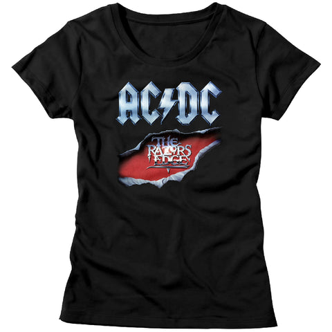 AC/DC Razors Edge Ladies T-Shirt