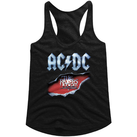AC/DC Razors Edge Ladies Racerback