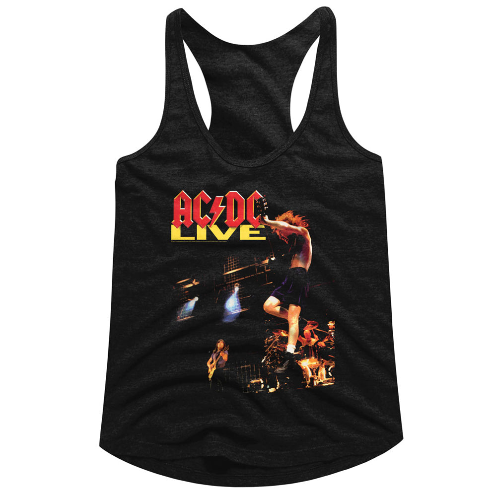 AC/DC Acdc Live Ladies Racerback