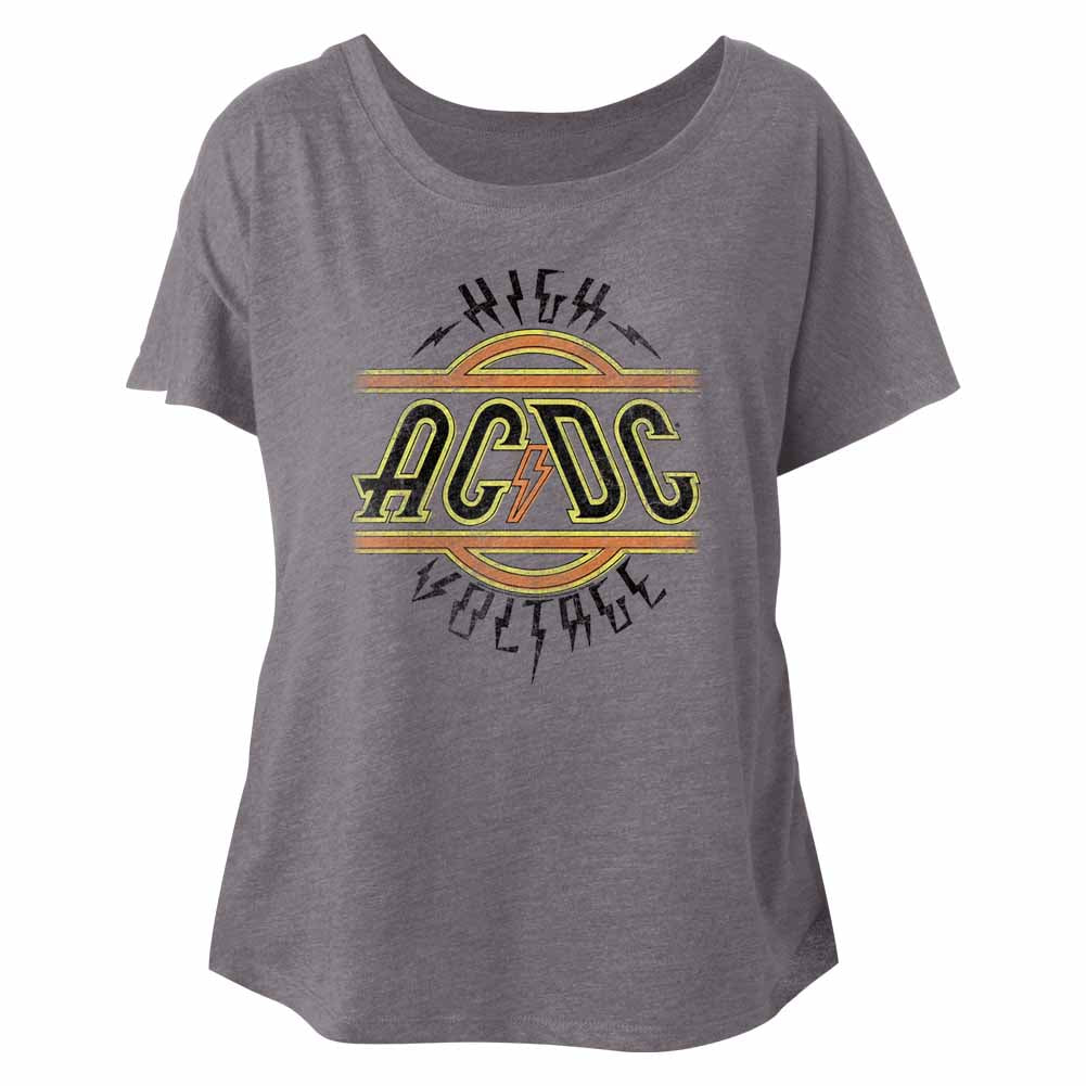 AC/DC High Voltage Ladies Dolman