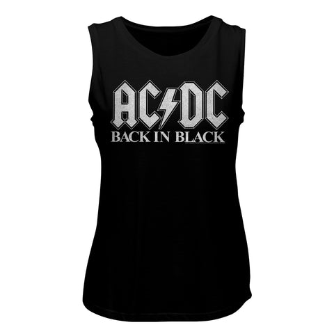 AC/DC Back In Black 2 Ladies Tank