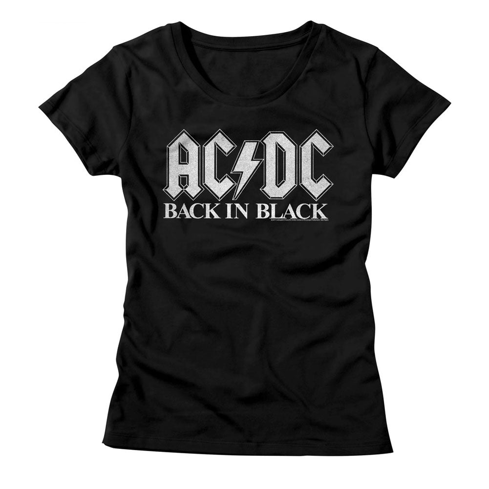 AC/DC Back In Black 2 Ladies T-Shirt