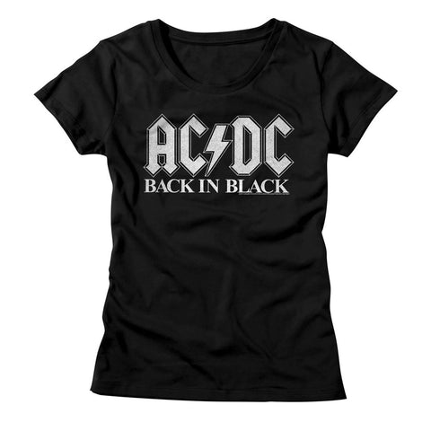 AC/DC Back In Black 2 Ladies T-Shirt