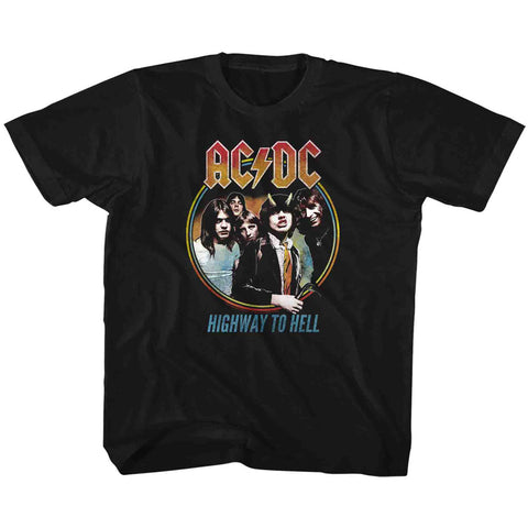 AC/DC Highway To Hell Tricolor Youth T-Shirt