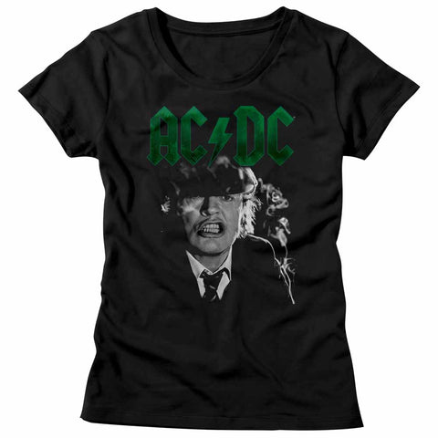 AC/DC Angus Growl Ladies T-Shirt