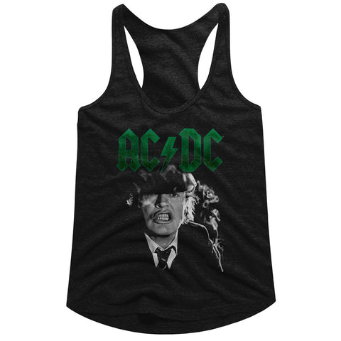 AC/DC Angus Growl Ladies Racerback