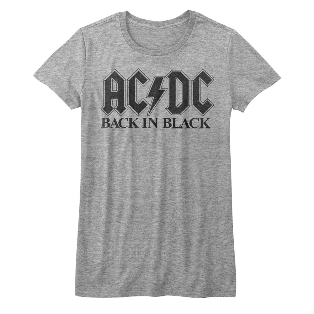 AC/DC Bib In Black Ladies T-Shirt