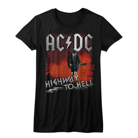 AC/DC Hth Ladies T-Shirt