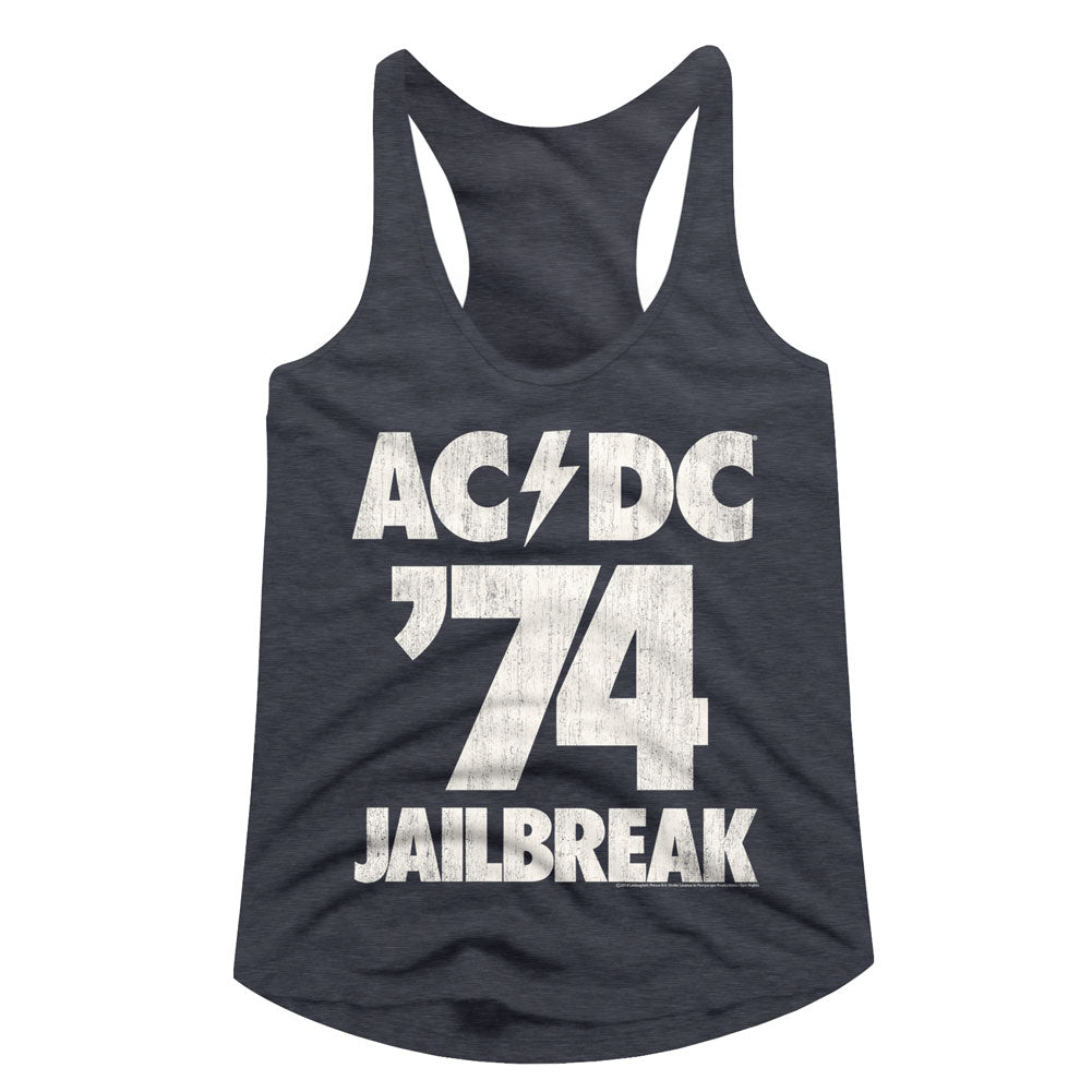 AC/DC Jailbreak Ladies Racerback