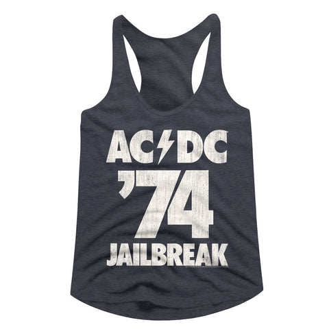 AC/DC Jailbreak Ladies Racerback