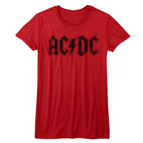 AC/DC Logo Juniors T-Shirt