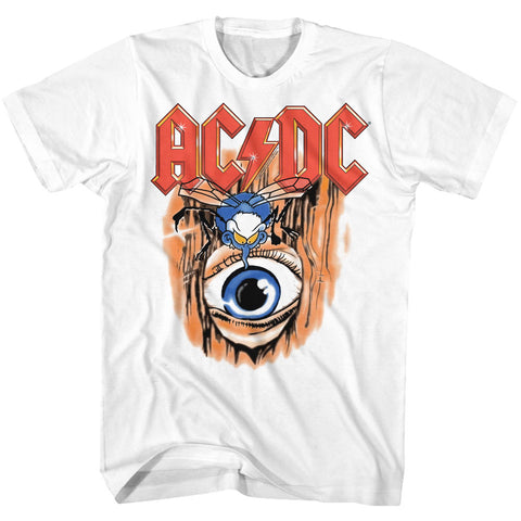 AC/DC Vintage Fly On Wall Adult T-Shirt