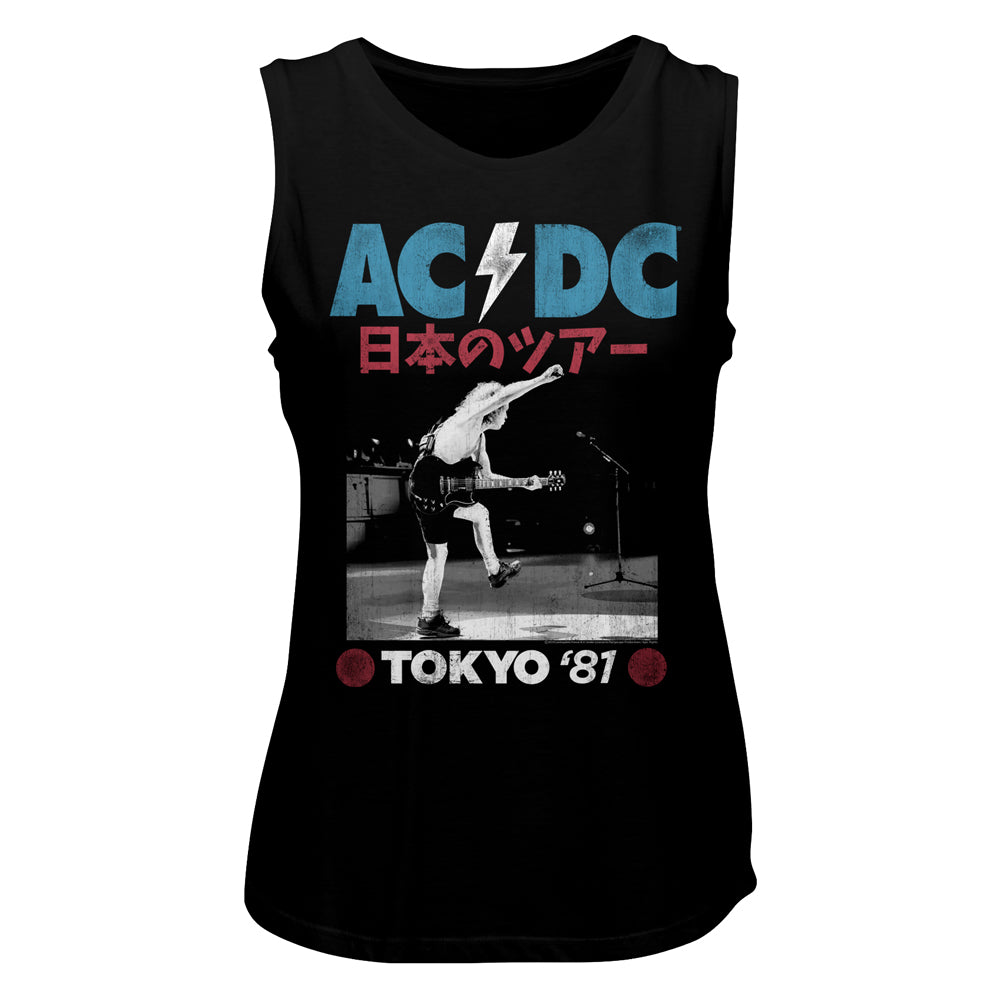 AC/DC Tokyo 81 Ladies Tank
