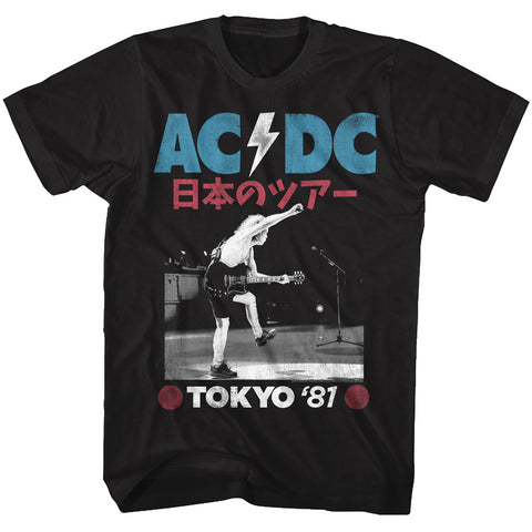 AC/DC Tokyo 81 Adult T-Shirt
