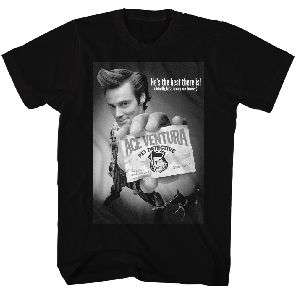 Ace Ventura Bnw Poster Men's T-Shirt